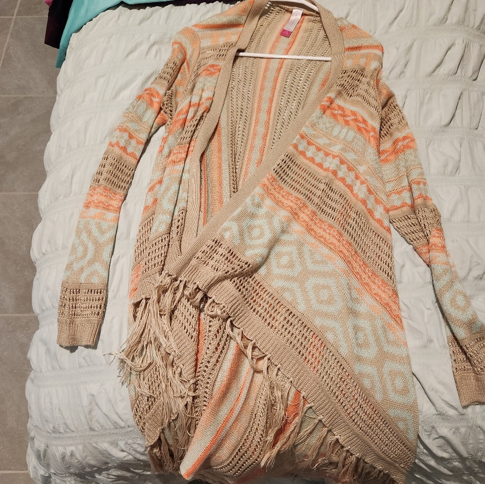 Large cardigan
